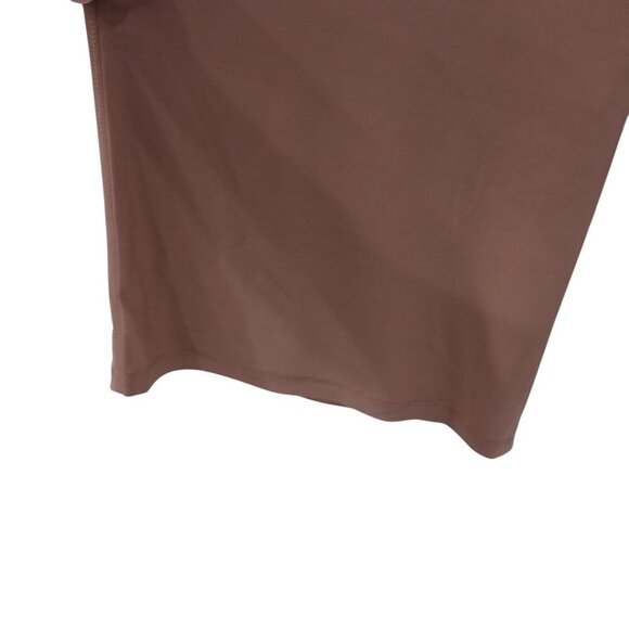 NWT Attitudes by Renee Como Jersey Over & Wide Leg Pants Set Sz XXS Mocha 2-Pc - Picture 6 of 12